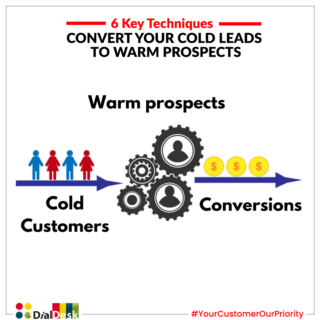 How to Convert your Cold Leads to Warm Prospects - 6 Key techniques
