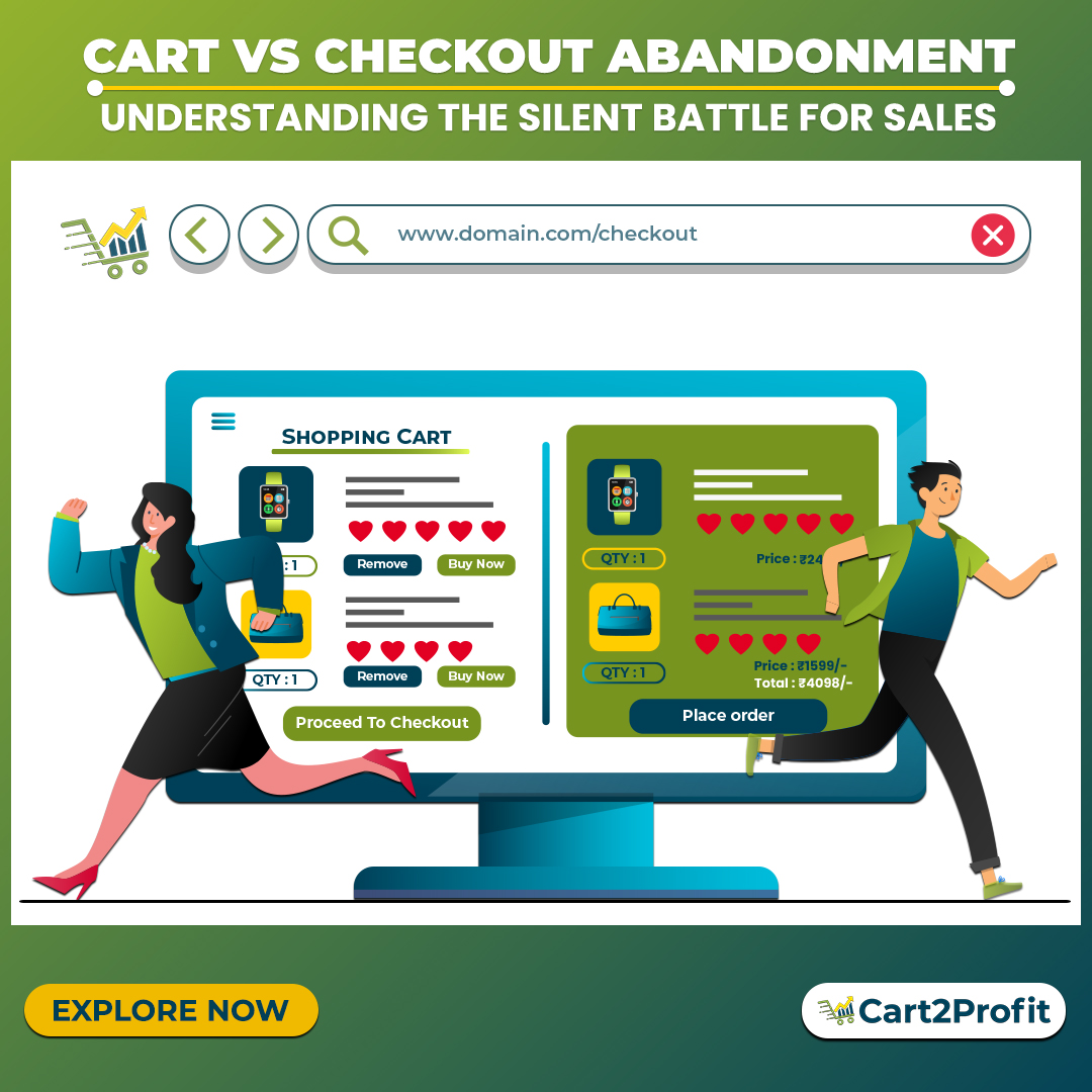 Cart Abandonment vs. Checkout Abandonment: Understanding the Difference
